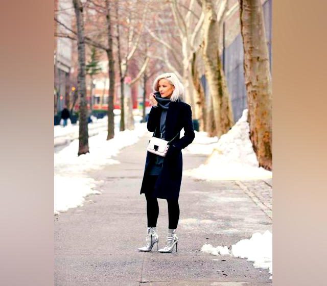 Outfits With Silver Boots For Ladies