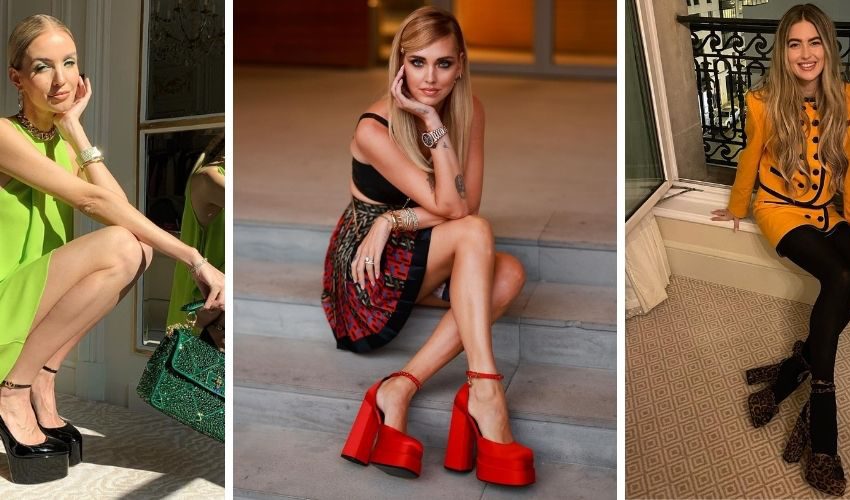 Platform sandals trend this season