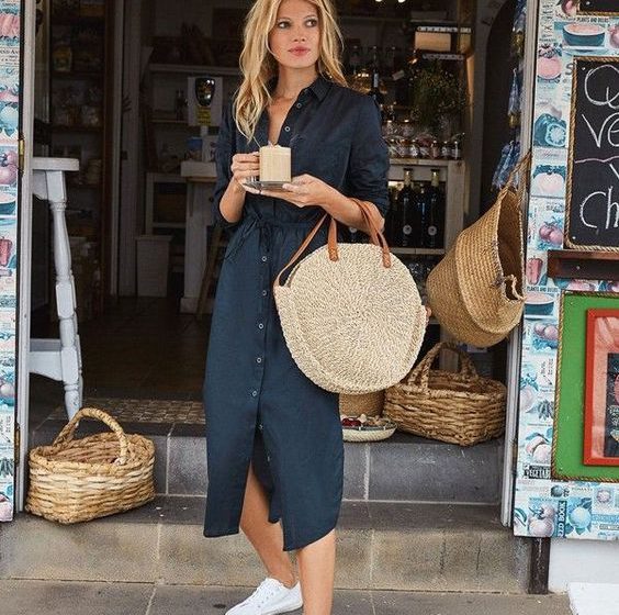 What Shoes to Wear having a Shirt Dress