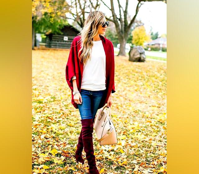  Best Looks With Velvet Over The Knee Boots For Fall Season