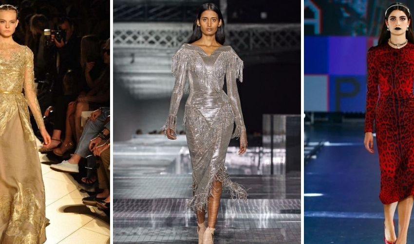 Evening dresses for the winter season this year-this year: what to decide for the holiday season