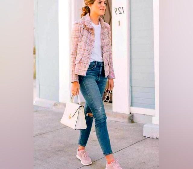  Awesome Outfits With Pastel Color Sneakers