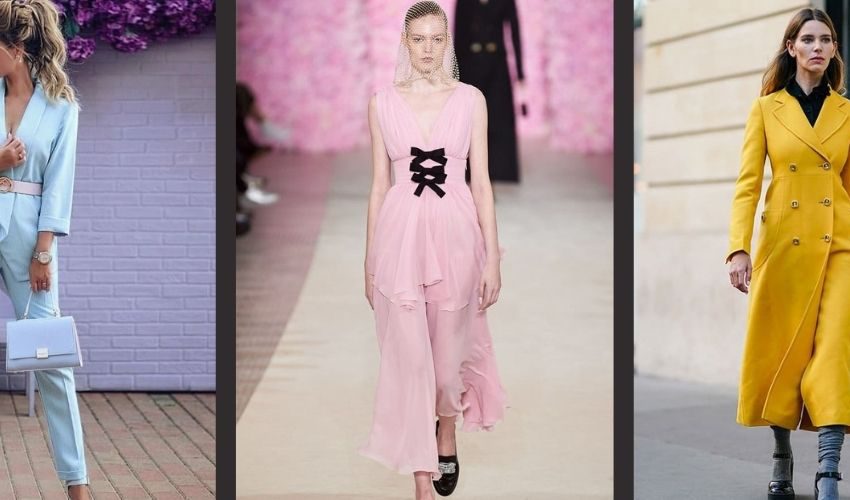 Trend colors spring-summer this season