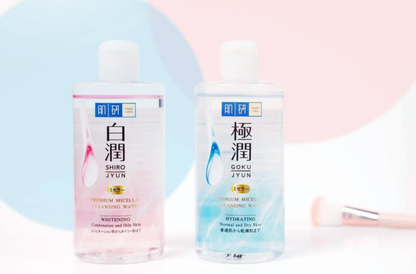 This 3 in 1 Micellar Cleansing Water would work for those skin types