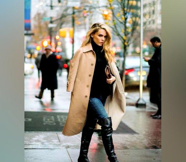 Best Looks With Leather Over The Knee Boots