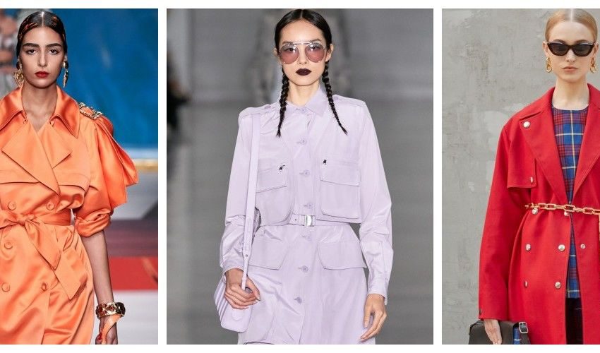 The latest fashions for ladies within the outerwear in spring this season
