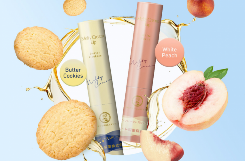 New interesting flavours from Mentholatum's Melty Cream Lip range