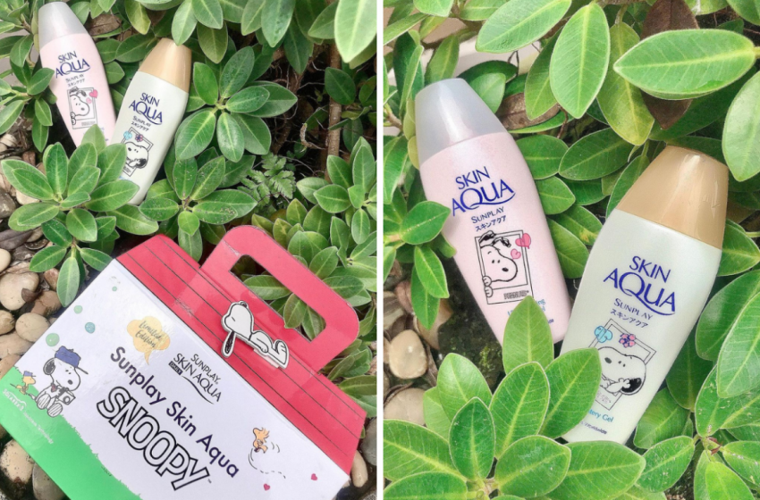 Protect the skin with Sunplay’s Limited Edition Snoopy sunscreen