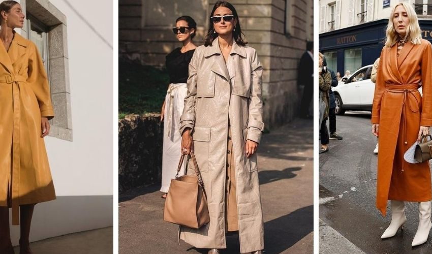 Leather cloaks: selecting a raincoat for fall this year-this year